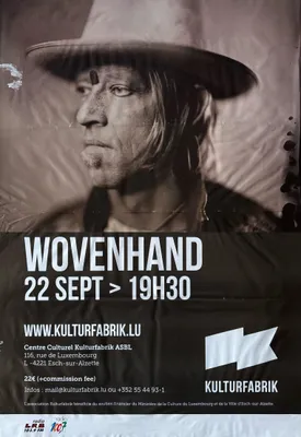 Image de Wovenhand - AFFICHE / POSTER - 60x84cm