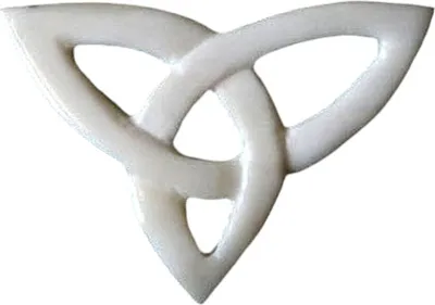 Produktbild von keltischer Knoten Anhänger Schmuck - Keltische Knoten - 47x32mm