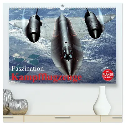 Produktbild von Faszination Kampfflugzeuge (hochwertiger Premium Wandkalender 2027 DIN A2 quer), Kunstdruck in Hochglanz