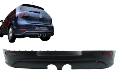 Image de Pare-chocs extension pour VW Golf 5 V 03-07 diffuseur R32 look protection contre la chaleur.