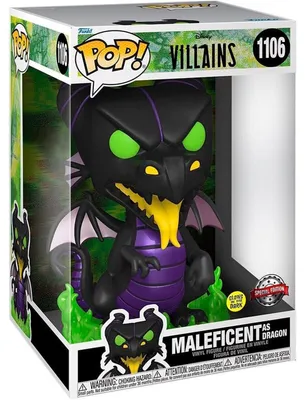 Image de Figurine POP Disney Villains Maleficient as Dragon Exclusive 25cm