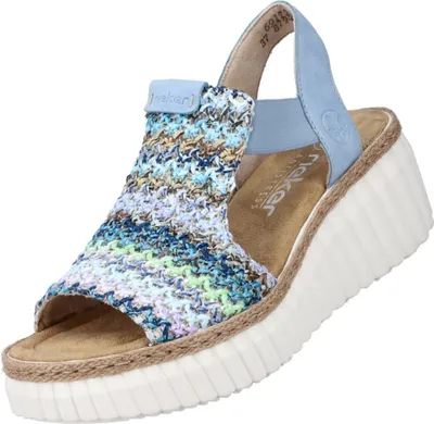Produktbild von Rieker Keilpantoletten Damen 31373832303431 Bunt 42 EU