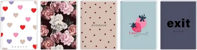 Produktbild von Interdruk Premium-Hardcover-Notizbuch A7 80 Blatt 70g/m² 1 Stück