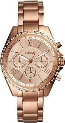 Produktbild von Fossil BQ3377 Modern Courier Chronograph Damenarmbanduhr roségold