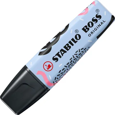 Obrázek produktu pro Zvýrazňovač - STABILO BOSS ORIGINAL Pastel by Ju Schnee - 70/111-101 - obláčkově modrá