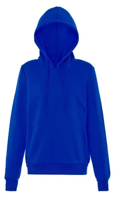 Produktbild von Damen Hoodie Blau Größe L mit Kapuze und Kängurutasche