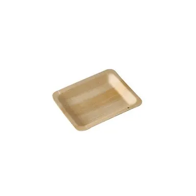 Produktbild von Fingerfood - Teller, Holz "pure" eckig 12 cm x 9,5 cm