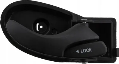Image de Yc15-V22600-Ab Poignée de porte intérieure avant droite Ford Transit 2000-2006, Transit 2006-2013, noir