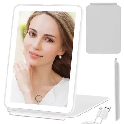 Obrázok produktu pre Verk 24420 Podsvietené kozmetické zrkadlo biele