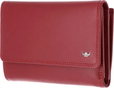 Produktbild von Golden Head Leder Geldbörse Polo RFID Protect Damenbörse 2829 Rot dunkelrot