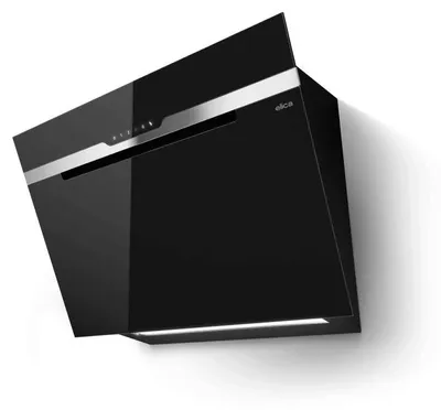Image de Elica Hotte de tête Majestic No Drip noir 90cm PRF0147732