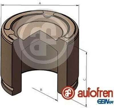 Obrázok produktu pre Piestik brzdového strmeňa AUTOFREN SEINSA pre FIAT Freemont (345) 66 mm, oceľ