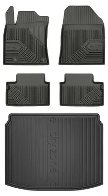 Obrázok produktu pre Autokoberce 3D TPE + vaňa kufra DryZone pre: Kia XCeed 2019- SUV 5 ks