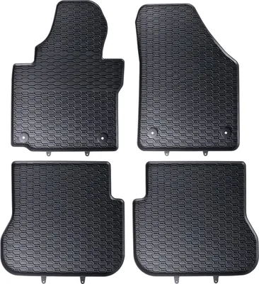 Immagine prodotto di Set di tappetini in gomma per VW Caddy 3, tipo 2K, dal 2004 al 2020, composto da 4 pezzi