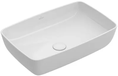 Zdjęcie produktu dla Villeroy & Boch Umywalka nablatowa Artis 417258 580x380mm Prostokątna Biała Alpejska