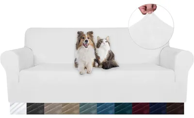Produktbild von Samt Sofabezug für 3-Sitzer Sofa