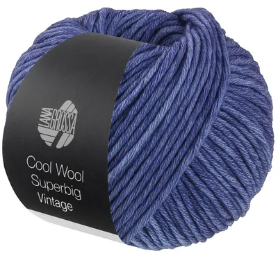Produktbild von Lana Grossa - Cool Wool Superbig Vintage 7290 kornblume