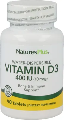 Produktbild von Natures Plus Vitamin D3 400 IU- 90 Tabletten