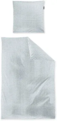 Zdjęcie produktu dla Zestaw pościeli Irisette Seersucker Easy 8514: 1 x poszewka na kołdrę 140x200 cm + 1 x poszewka na poduszkę 70x90 cm, różowa