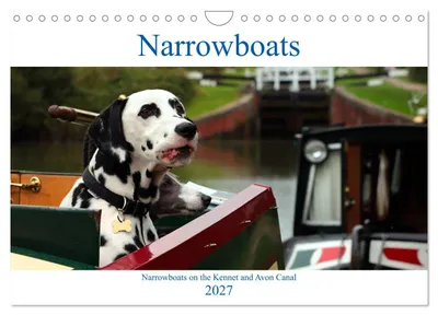 Produktbild von Schmalboot-Kalender (Wandkalender 2027, DIN A4, Querformat), CALVENDO 12-Monats-Wandkalender