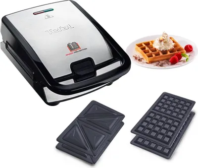 Produktbild von Tefal Snack Collection: Vielseitiger Sandwich- und Waffelmaker für jede Küche