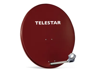 Produktbild von SAT-Spiegel TELESTAR, Alu, 60 cm, rot