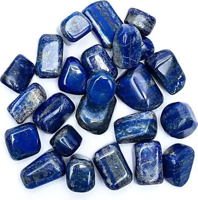 Obrázek produktu pro Lapislazuli, broušené kameny, kvalita AA – hmotnost cca 500 g, rozměr cca 1-3 cm, k dispozici online