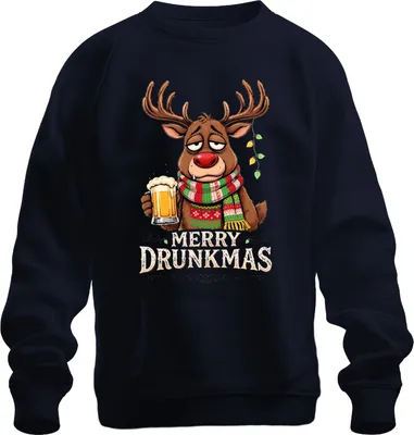 Obrázek produktu pro Vtipný dárek Retro Uni mikina, námořnická modrá, 3XL