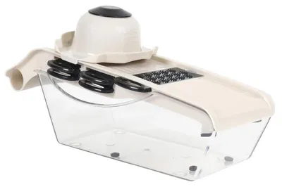 Obrázek produktu pro CMP KD0002 Mandolína kráječ zeleniny s miskou - 5 vyměnitelných čepelí, 1,5 l
