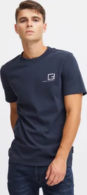 Produktbild von Casual Friday CFThor logo tee Herren T-Shirt Shirt Rundhals 100% Baumwolle regular fit