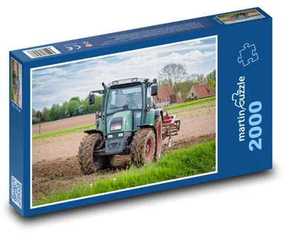 Produktbild von martinpuzzle - Puzzle 2000 Teile - Traktor
