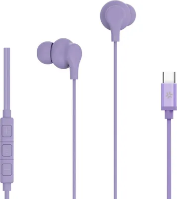 Image de Celly UP1600TYPECVL écouteur/casque Avec fil Ecouteurs Appels/Musique USB Type-C Violet