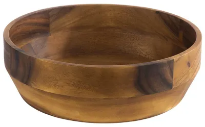Immagine prodotto di Ciotola per snack e insalate in legno di acacia, diametro 27 cm