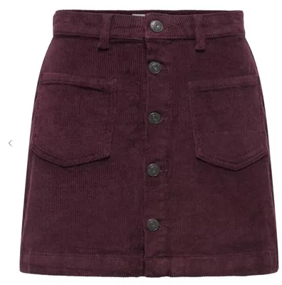 Produktbild von ONLY ONLAMAZING GLOBAL HW CORD SKIRT PNT Fudge S