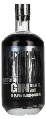 Image de Rammstein Gin Blueberry 40% Vol. 0,7l