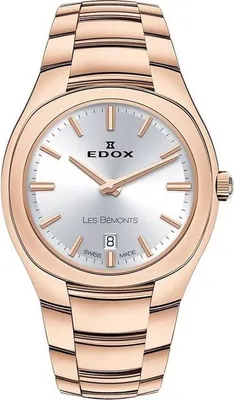 Image de Edox - Montre-bracelet - Ladies - Les Bémonts - Ultra Slim Date - 57004 37R AIR