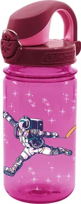 Produktbild von Nalgene Kinderflasche 'OTF Kids Sustain' 0,35 L pink astronaut