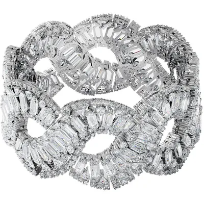 Produktbild von Armbanden   Armreifen Swarovski Silber   Kollektion Hyperbola - frau