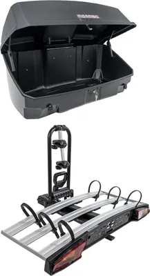 Produktbild von Menabo Alcor 3 Mizar Box Set Fahrradträger Heckbox Heckträger für 3 Fahrräder