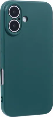 Produktbild von iPhone 16 Hülle - Coverup Colour TPU Back Cover - Everglade Green