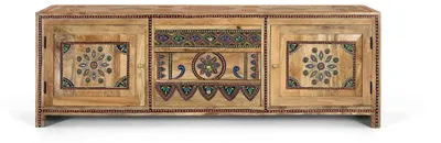 Zdjęcie produktu dla Szafka pod TV Kea z drewna mango, 50 cm x 150 cm x 40 cm Giner y Colomer