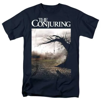 Productafbeelding van The Conjuring - T-shirt voor heren/dames, uni model, TV36754 (5XL) (Marineblauw)