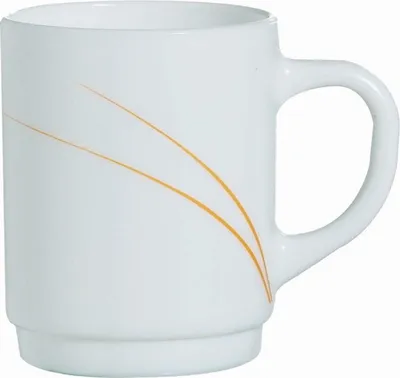 Produktbild von 6x Henkelbecher 25 cl, stapelbar Pappbecher, Kaffeetasse