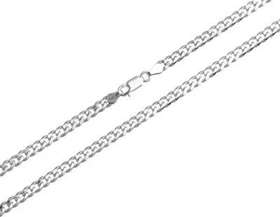 Produktbild von SILBERKETTEN STORE Panzerkette 4mm - 925 Silber, Länge wählbar von 38-100cm - 65cm