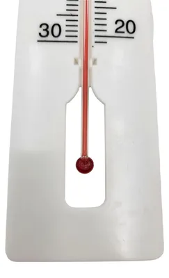 Produktbild von BURI Jumbo Gartenthermometer Außenthermometer 6,5 x 40 Thermometer Temperaturanzeige