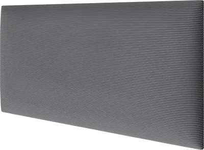 Produktbild von STEGU mollis Basic.01 Wandpanel schallabsorbierend Cordstoff grau 60x30 cm