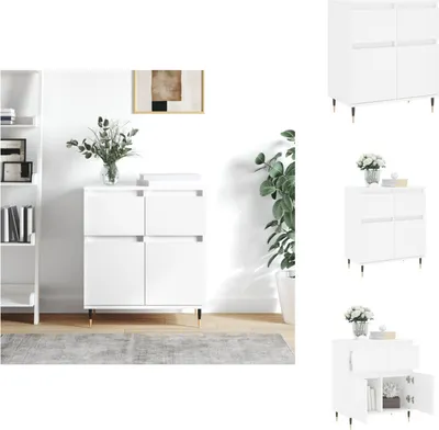 Produktbild von vidaXL Sideboard Weiß 60x35x70 cm Holzwerkstoff -  Sideboards