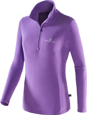 Produktbild von BLACK CREVICE - Damen Fleece Pullover > 170g/m2 > Microfleece | Farbe: Lila | Größe: 44