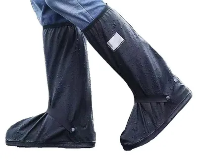 Productafbeelding van Schoenovertrekken, antislip grip, slijtvaste constructie, zwart, 1 paar, maat M (38-39)