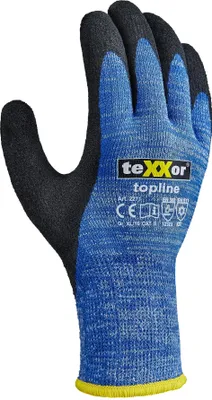 Produktbild von teXXor® topline Winterhandschuhe, Blau/Schwarz
